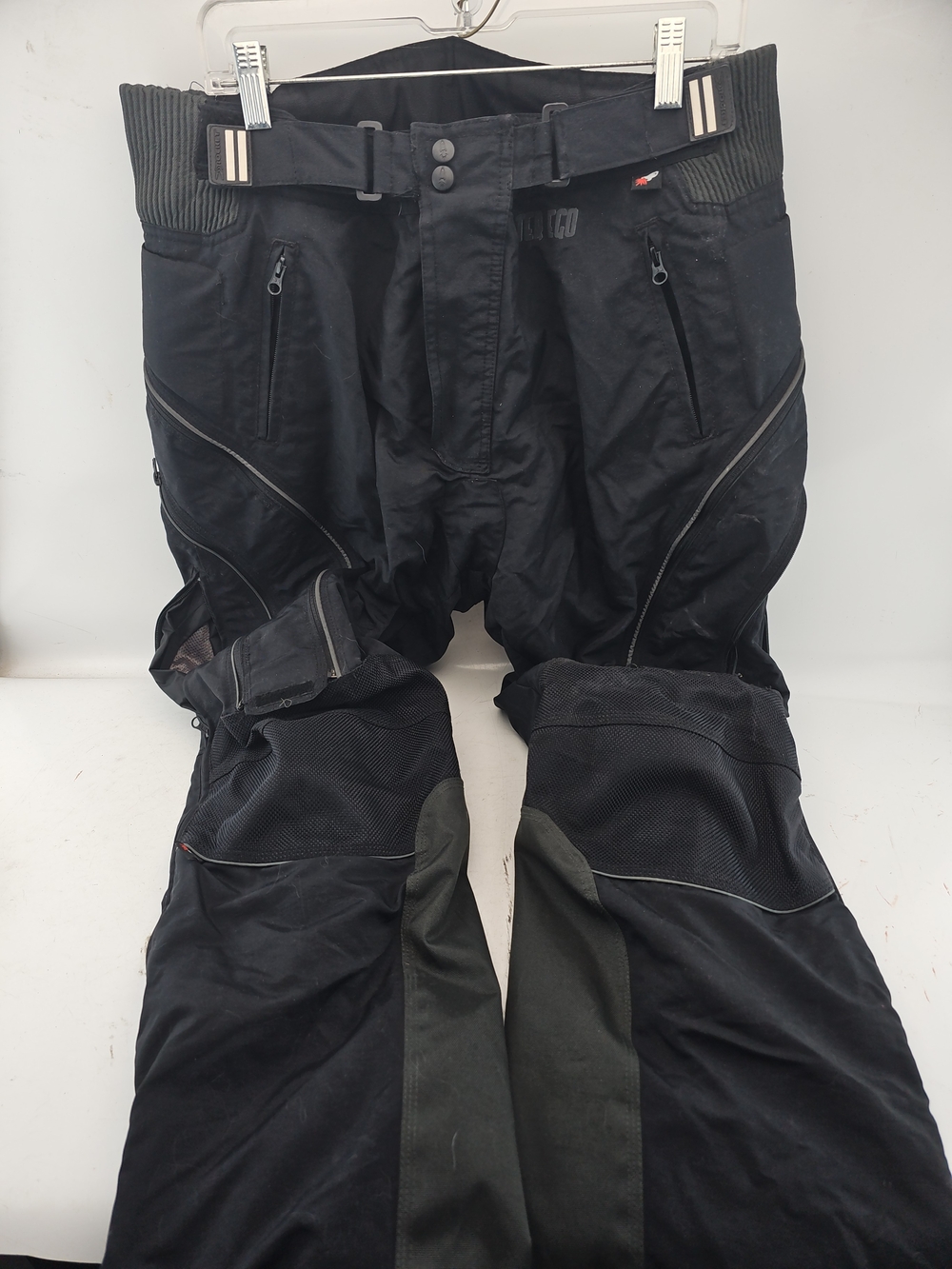 Joe Rocket Alter Ego Black Men's Cargo Motorcycle Pants with Knee Panels